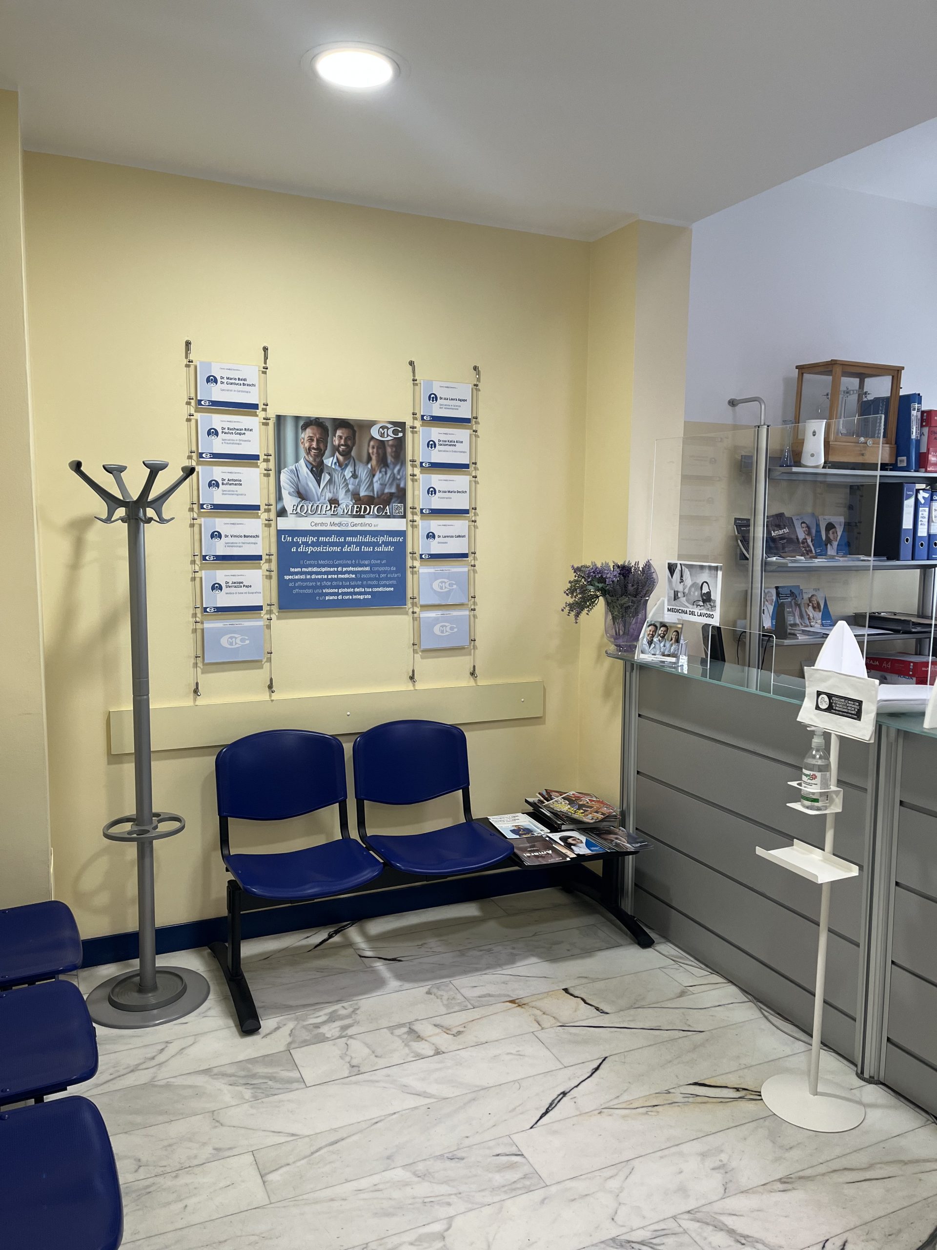 Centro Medico Gentilino Reception Aprile 2026